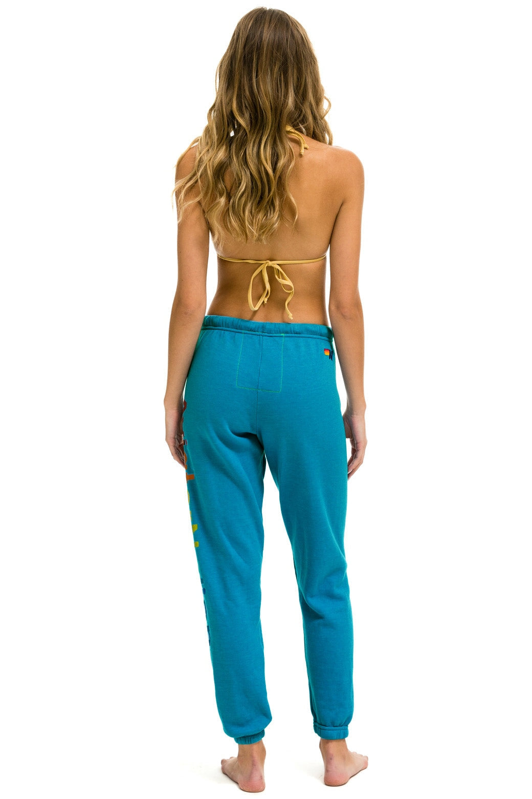 AVIATOR NATION AUSTIN SWEATPANTS - TEAL - Image 2