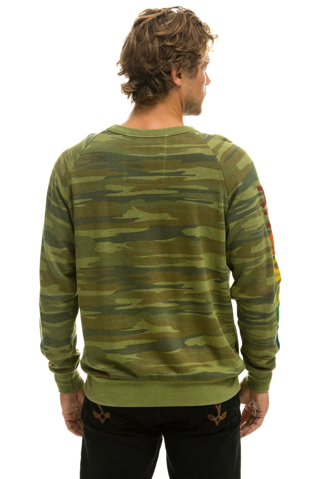AVIATOR NATION MALIBU SWEATSHIRT - CAMO - Image 3