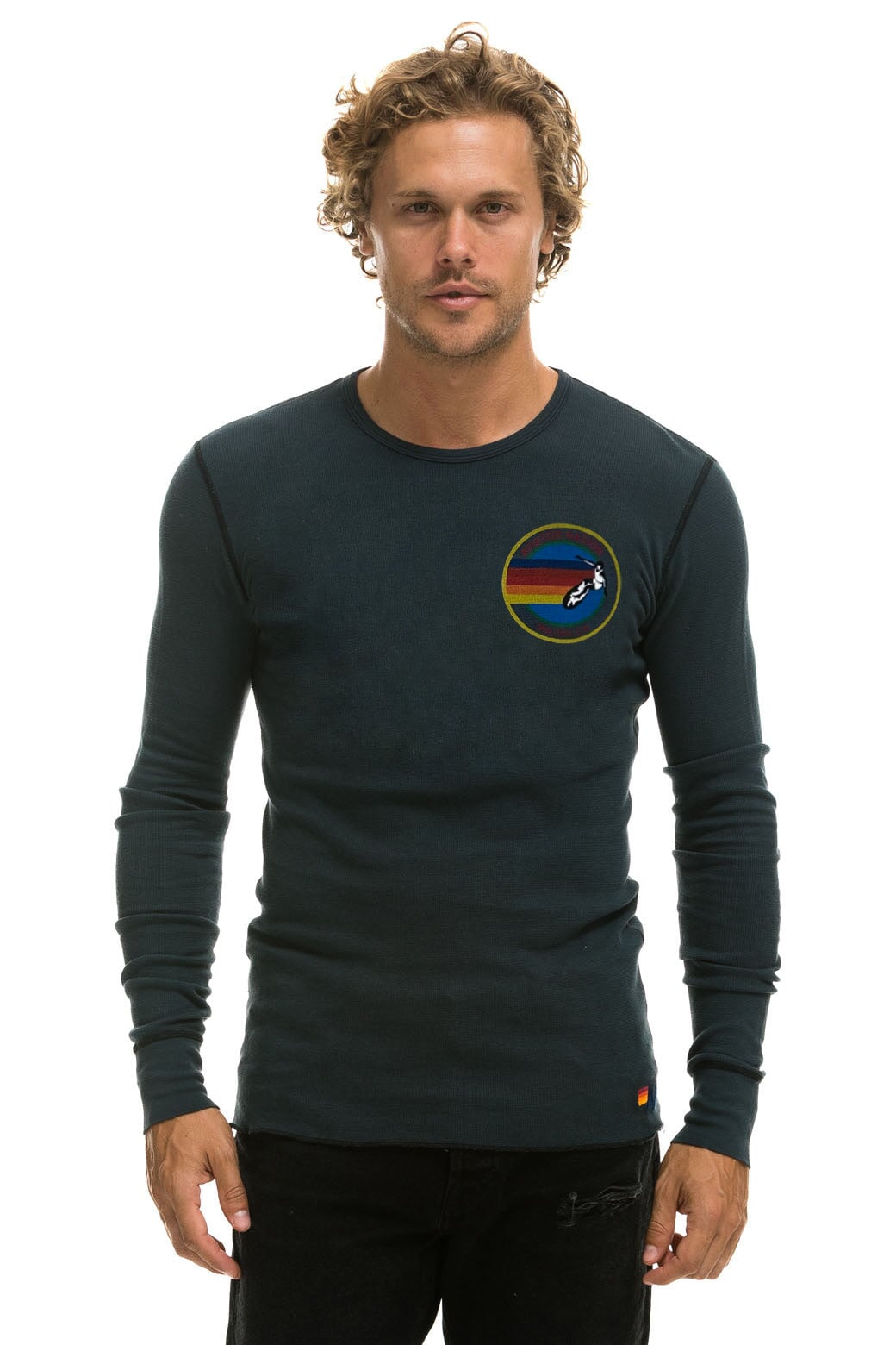 AVIATOR NATION MALIBU THERMAL - CHARCOAL - Image 2