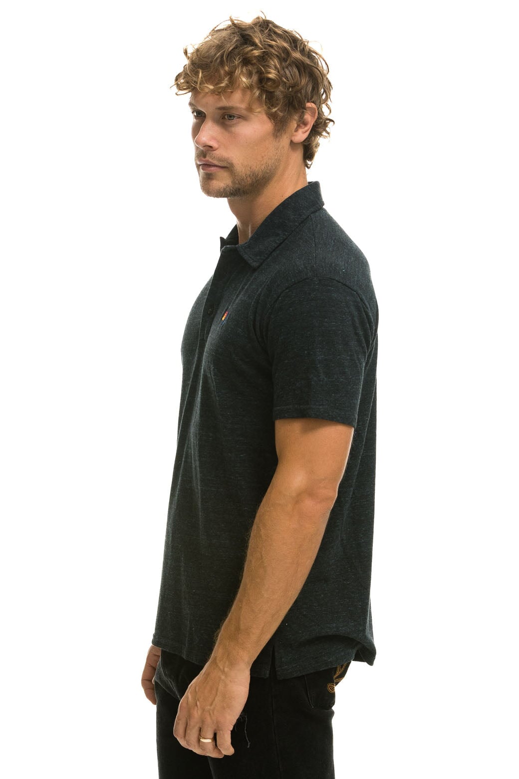 AVIATOR NATION POLO - CHARCOAL - Image 5