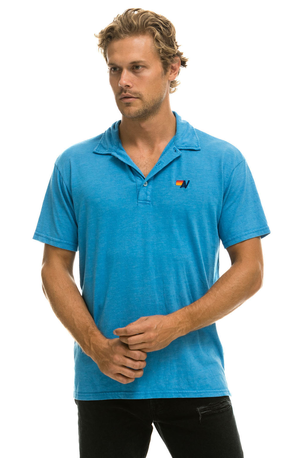 AVIATOR NATION POLO - OCEAN - Image 2