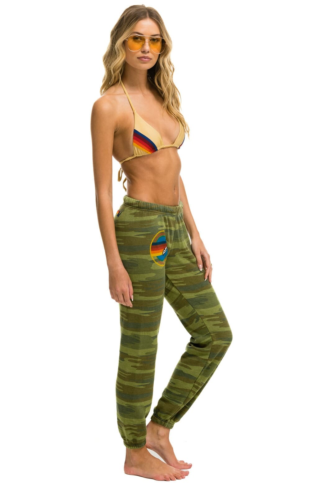 AVIATOR NATION SWEATPANTS - CAMO - Image 4