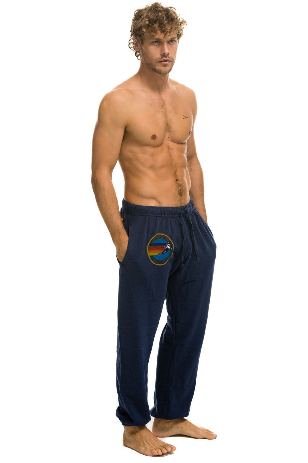 AVIATOR NATION VAIL MENS SWEATPANT - NAVY - Image 4