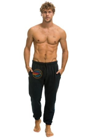 AVIATOR NATION VAIL SWEATPANT - CHARCOAL