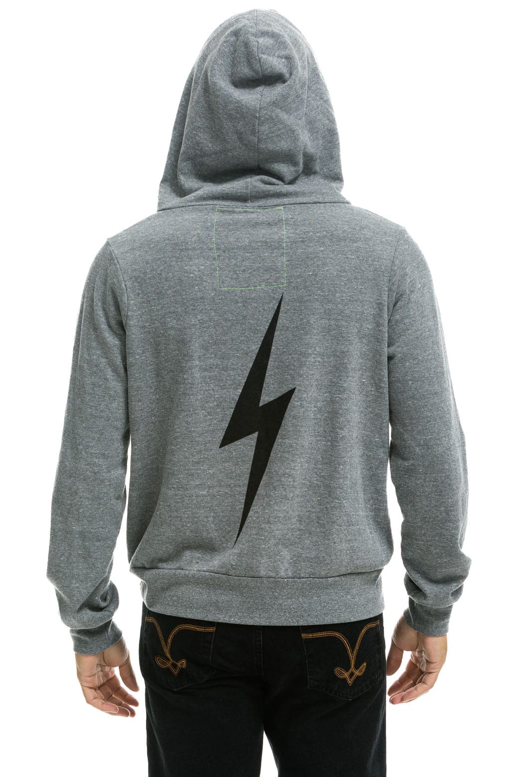 BOLT HOODIE - HEATHER GREY - Image 2