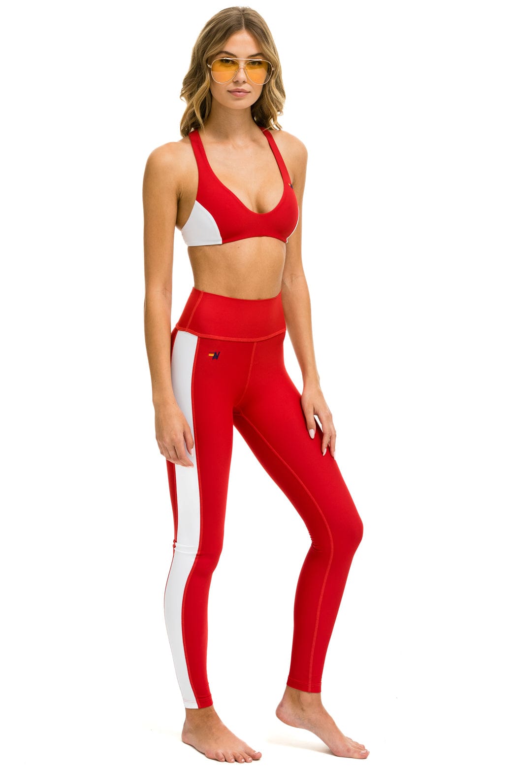 FULL LENGTH HI-RISE SPEED LEGGINGS - CHERRY - Image 4