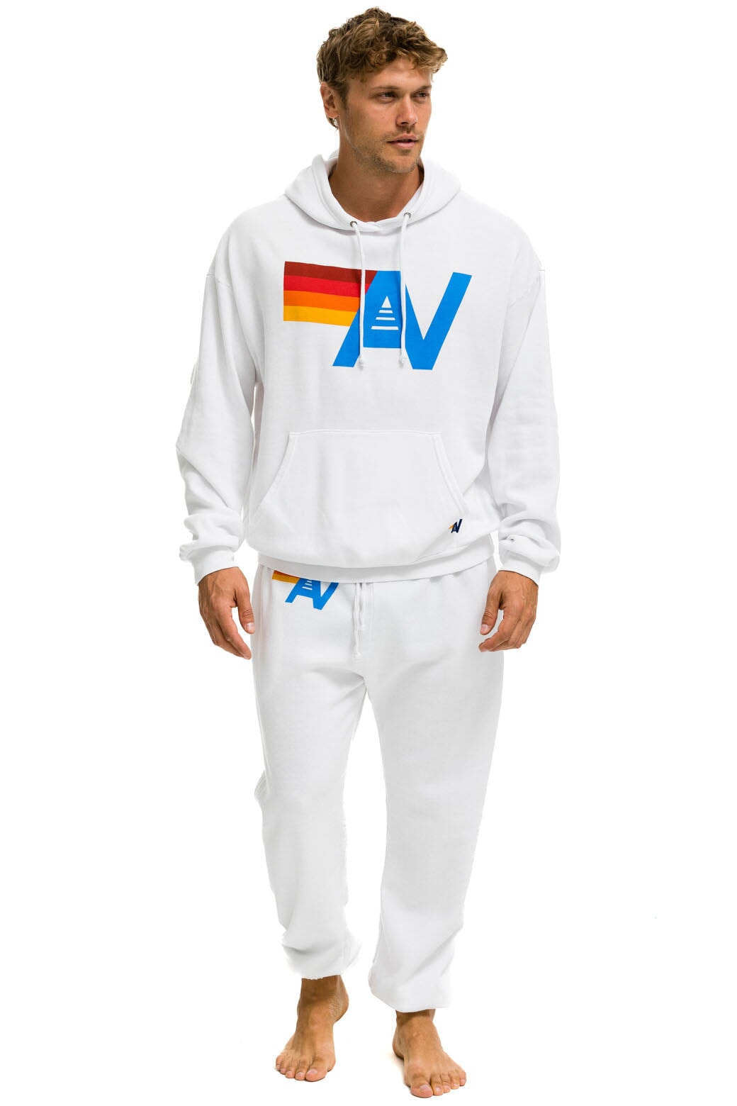 LOGO SWEATPANTS - WHITE - Image 7