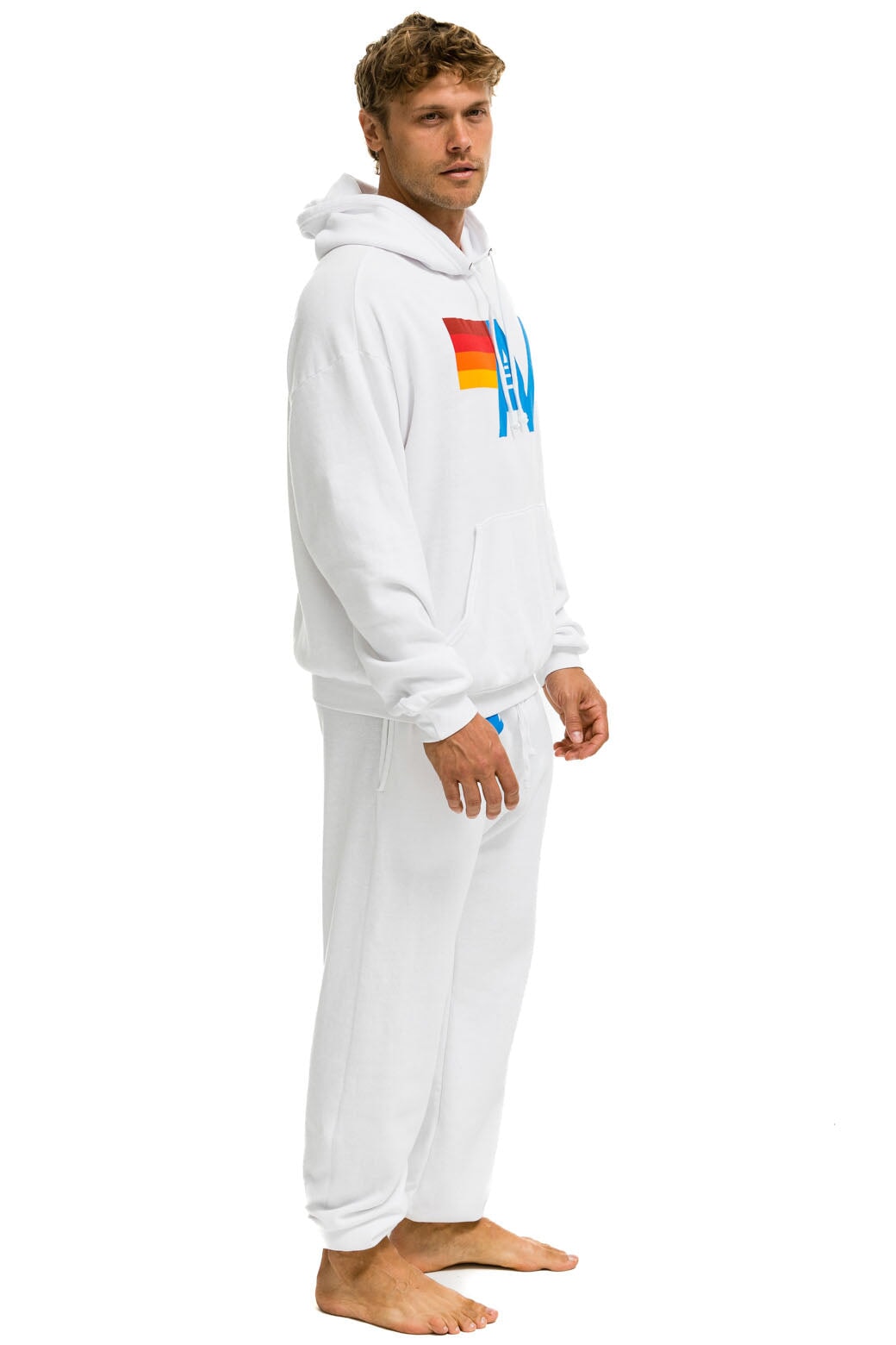 LOGO SWEATPANTS - WHITE - Image 8