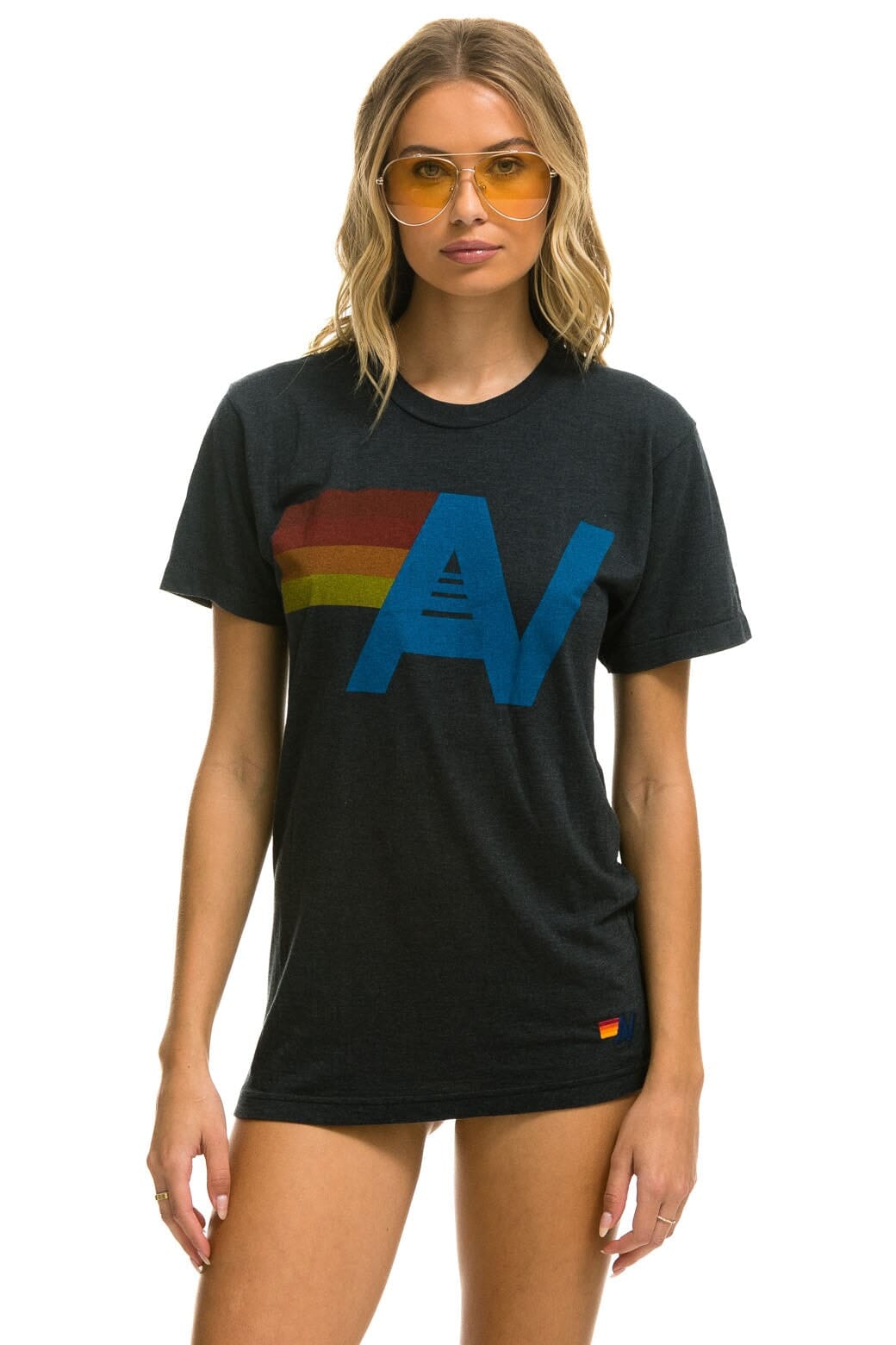 LOGO TEE - CHARCOAL - Image 6