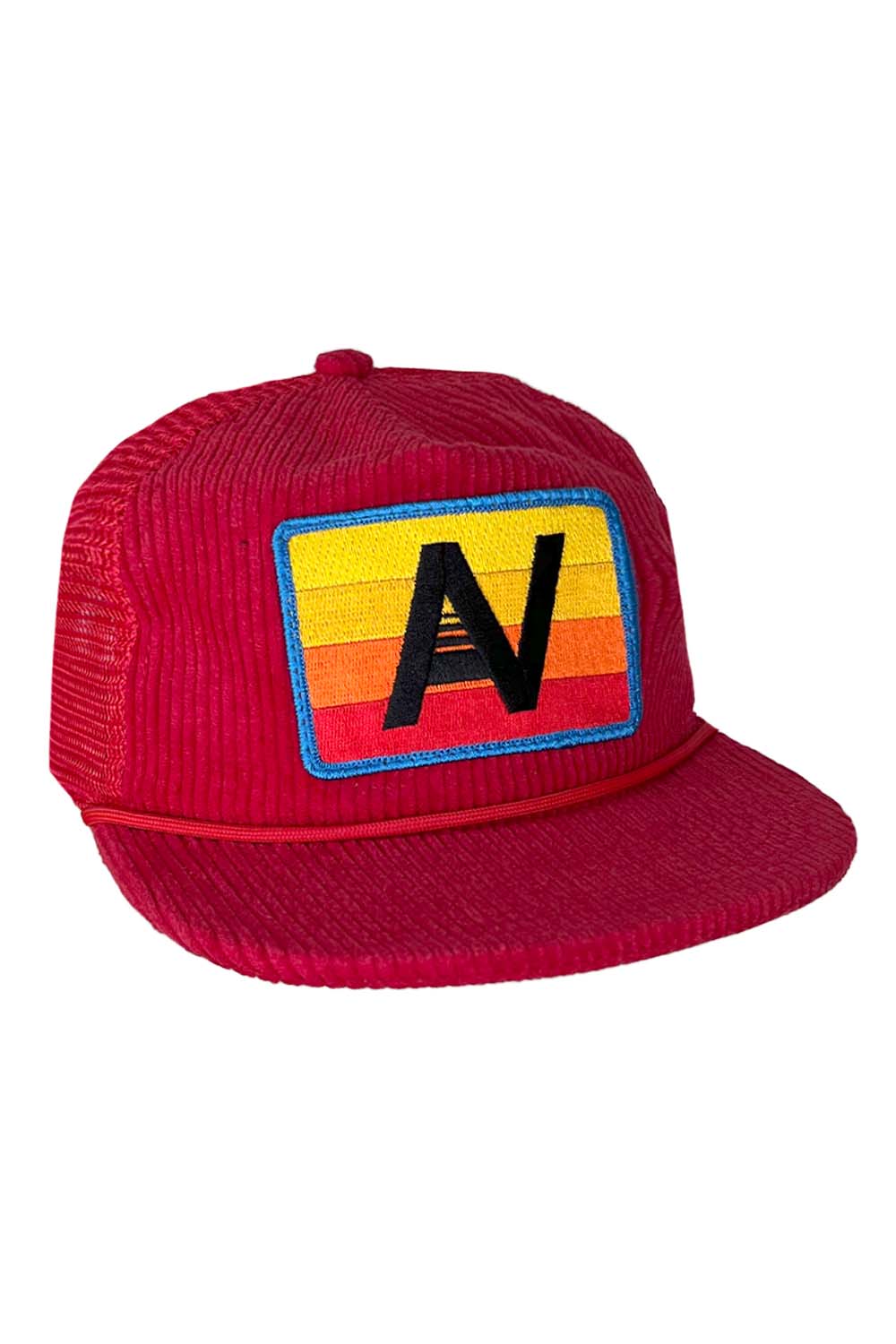 LOGO - VINTAGE CORDUROY MESH TRUCKER HAT - Image 2