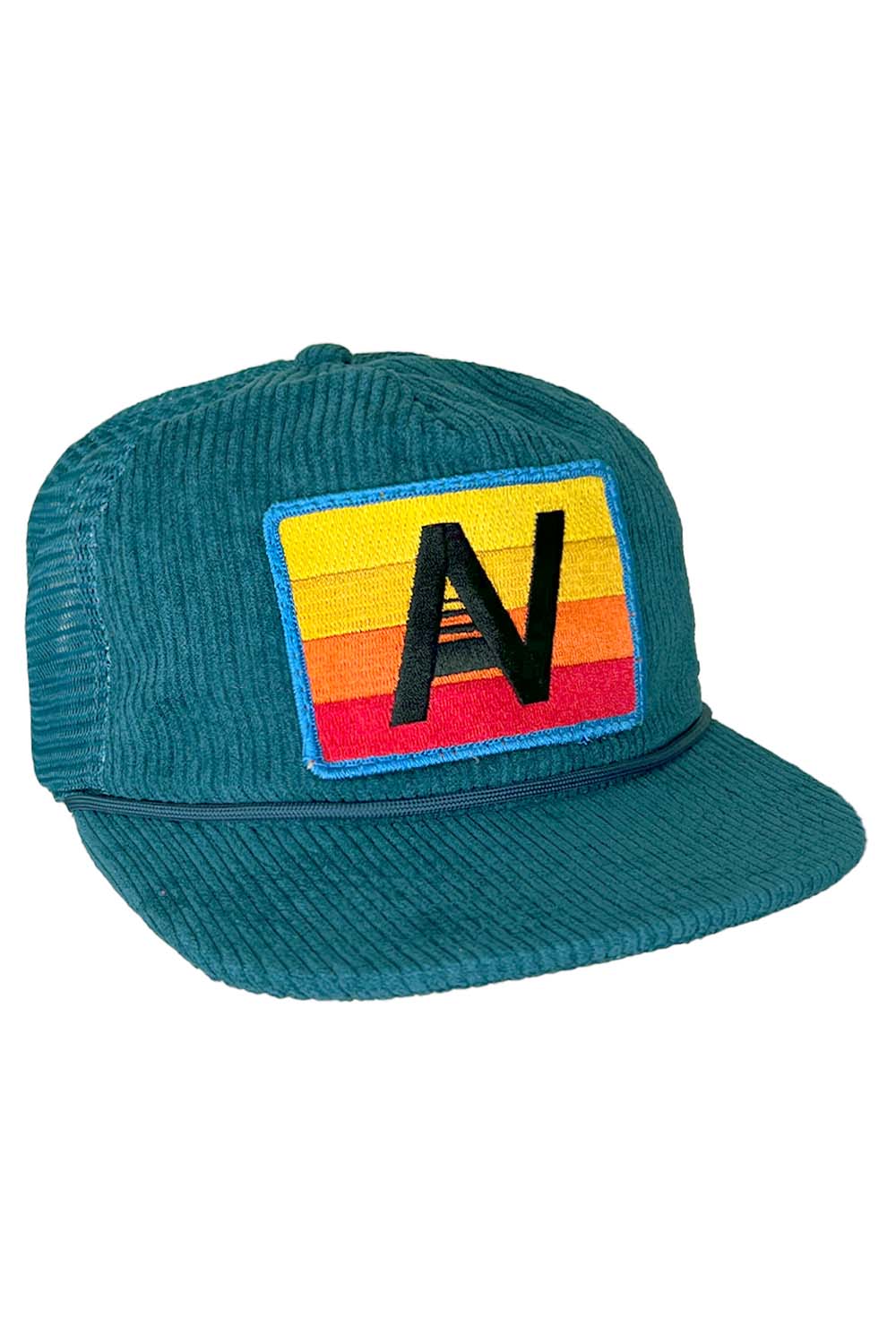 LOGO - VINTAGE CORDUROY MESH TRUCKER HAT - Image 4