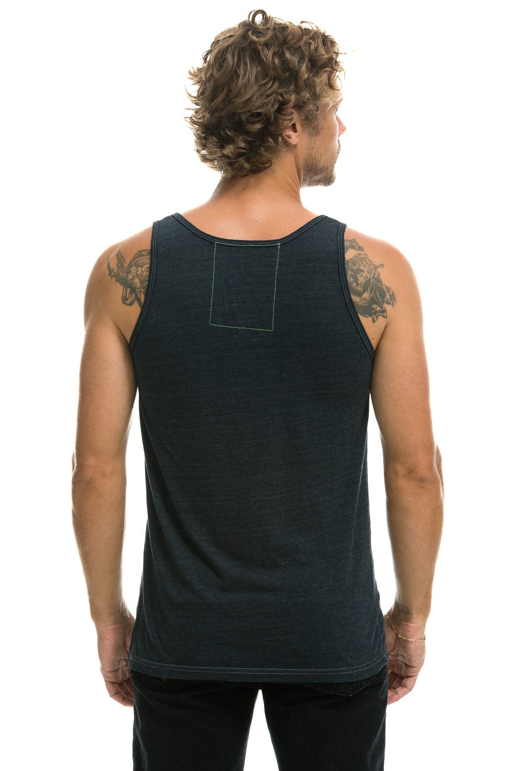 MEN'S AVIATOR NATION TANK - CHARCOAL - Image 3