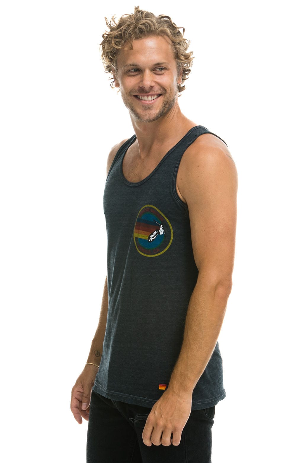 MEN'S AVIATOR NATION TANK - CHARCOAL - Image 4