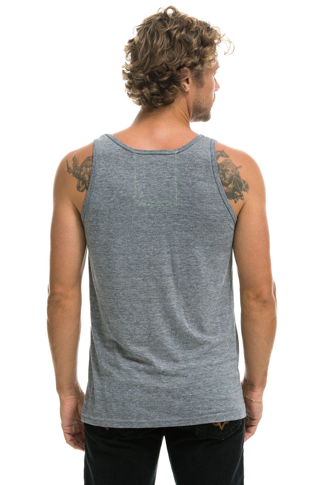 MEN'S BOLT TANK - HEATHER GREY - Image 4