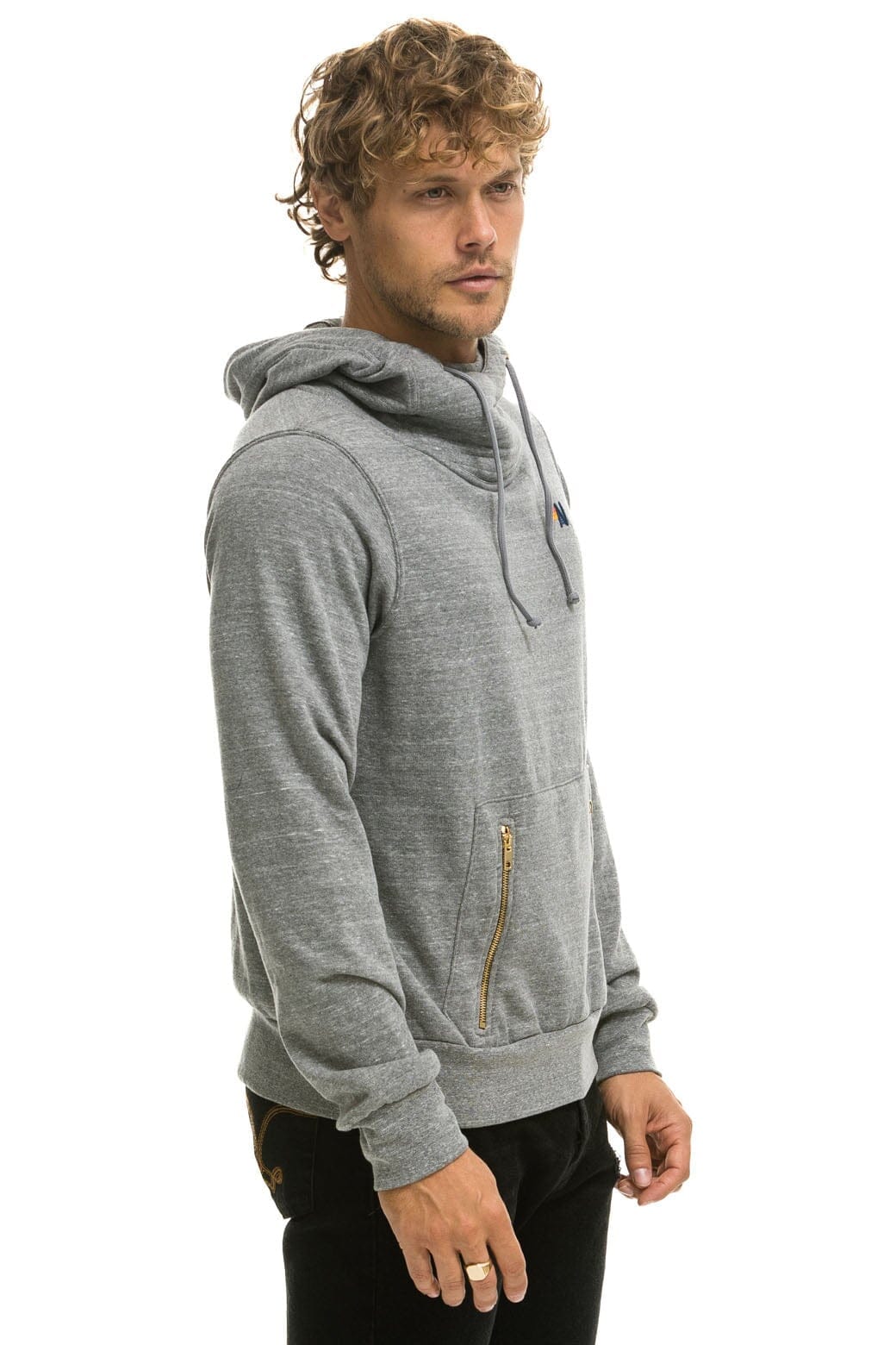 NINJA PULLOVER HOODIE - HEATHER GREY - Image 6