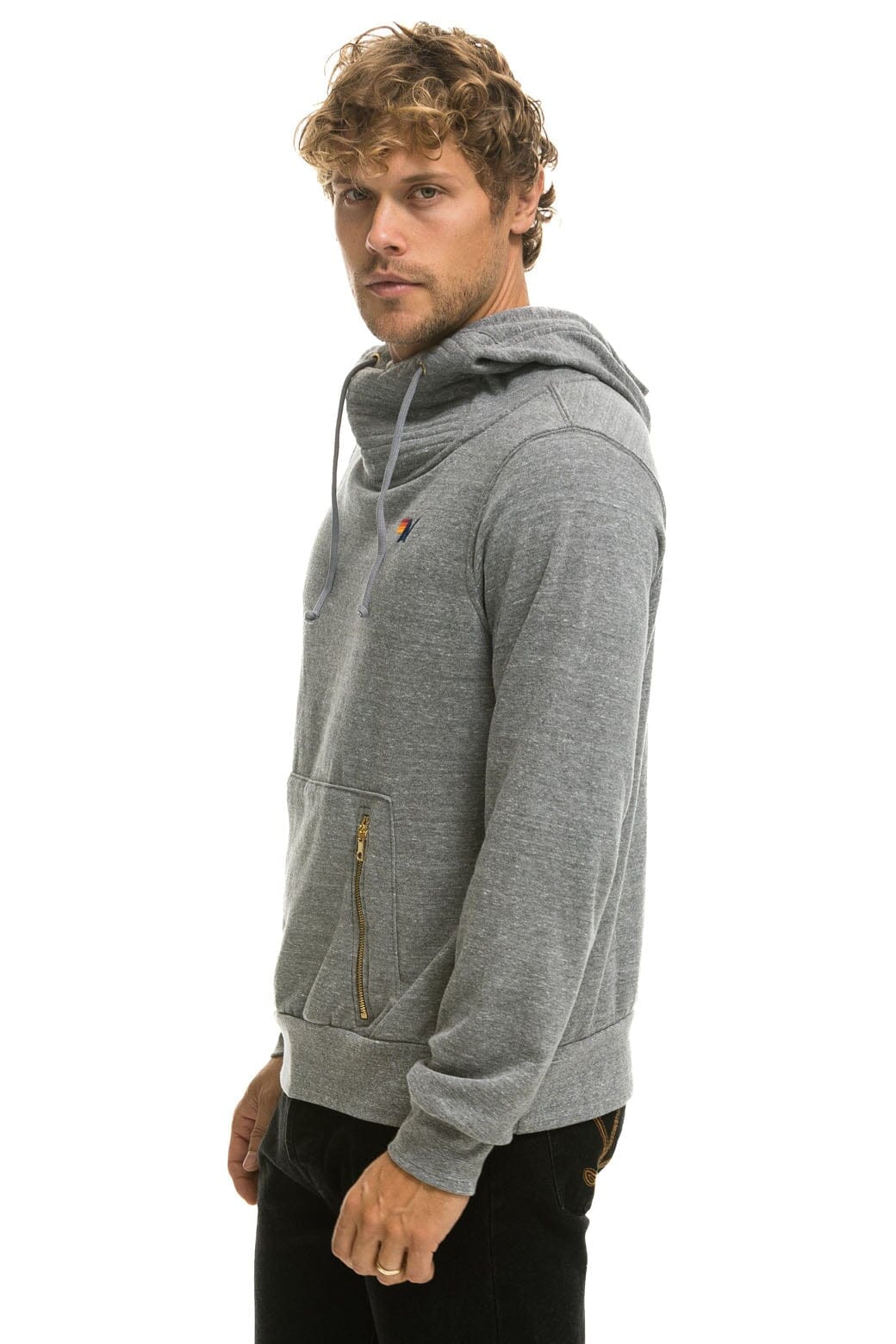 NINJA PULLOVER HOODIE - HEATHER GREY - Image 8