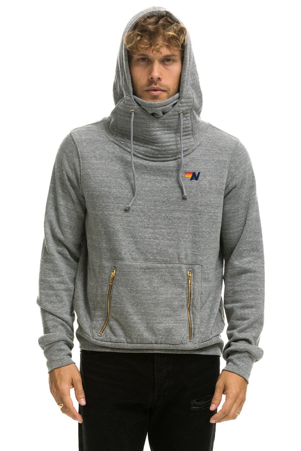 NINJA PULLOVER HOODIE - HEATHER GREY - Image 2