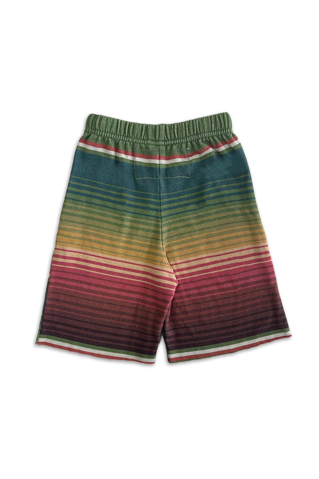 KID'S TULUM SWEATSHORTS - JUNGLE GREEN - Image 2
