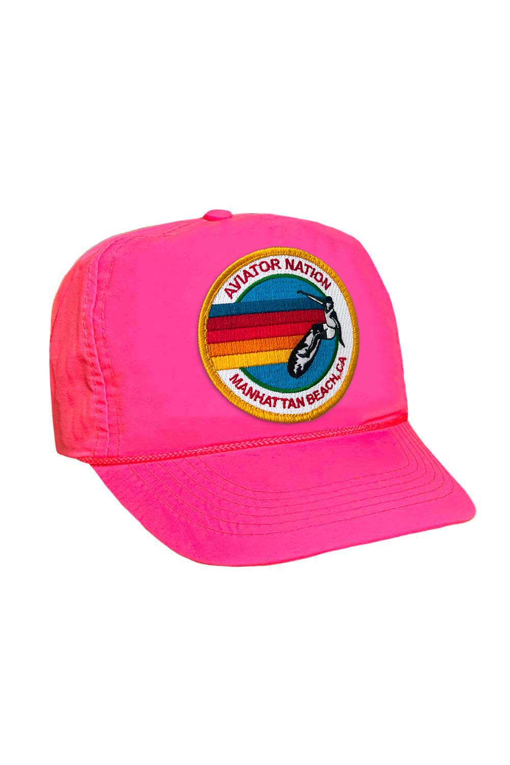 SIGNATURE MANHATTAN BEACH VINTAGE NYLON TRUCKER HAT - Image 10