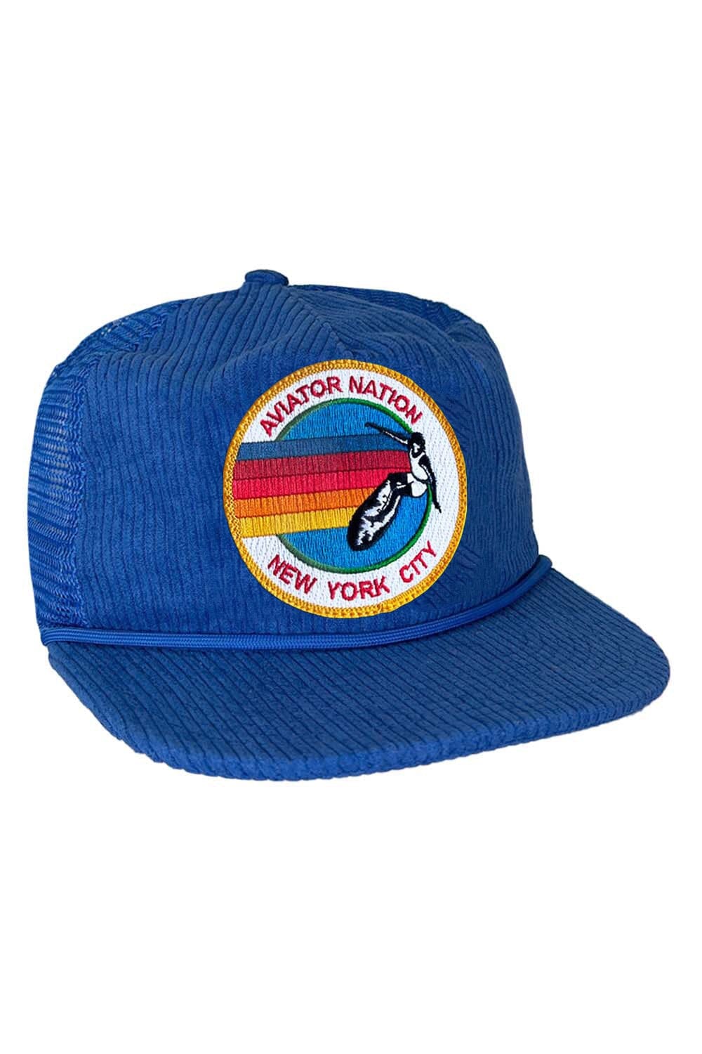 SIGNATURE NEW YORK CITY - VINTAGE CORDUROY MESH TRUCKER