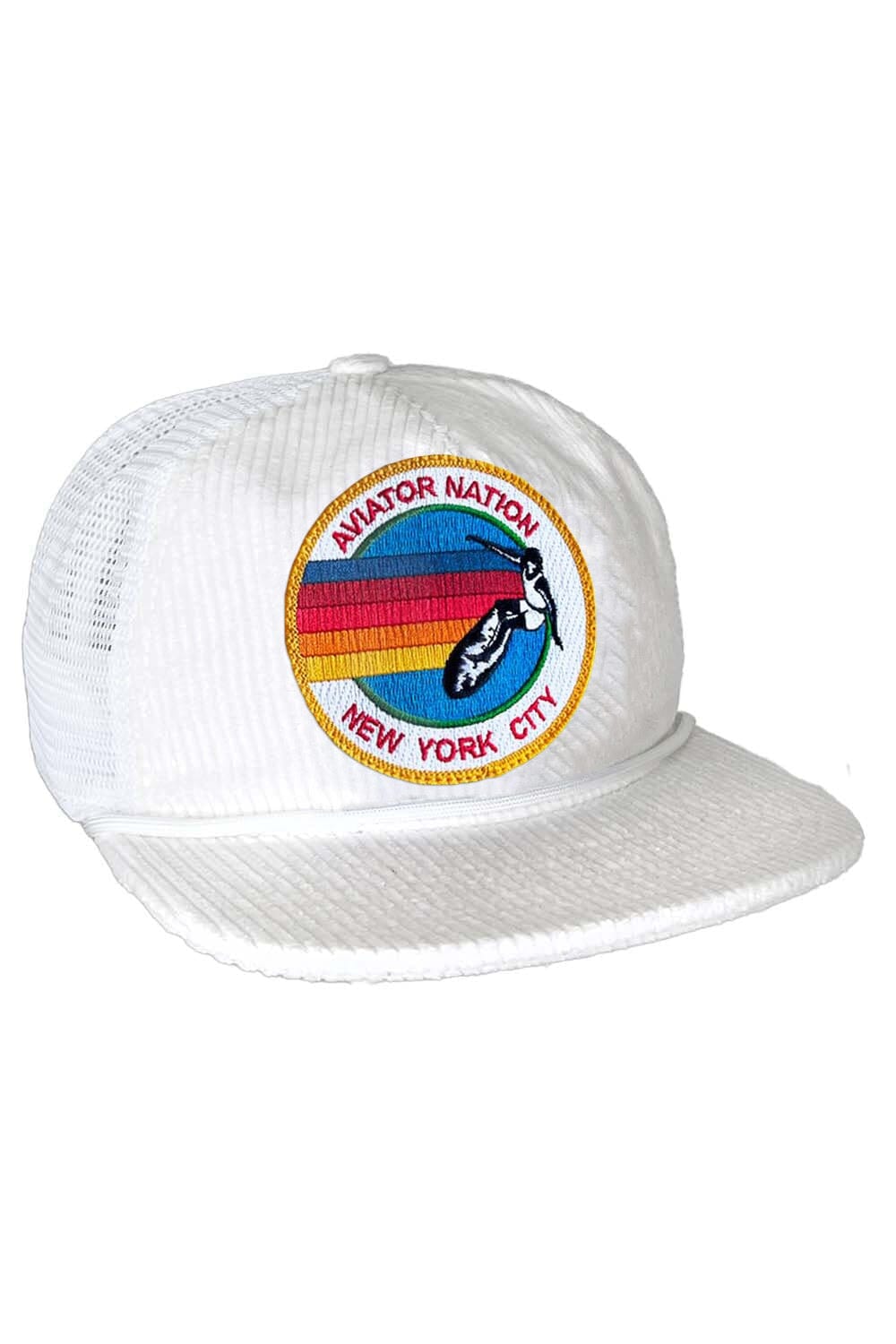 SIGNATURE NEW YORK CITY - VINTAGE CORDUROY MESH TRUCKER - Image 5