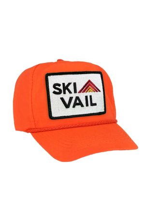 SKI VAIL - VINTAGE NYLON TRUCKER HAT