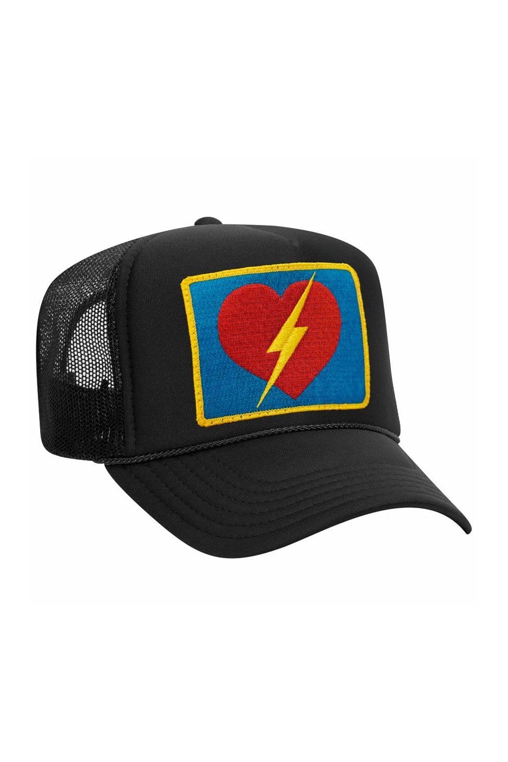 VINTAGE BOLT HEART TRUCKER HAT - Image 4