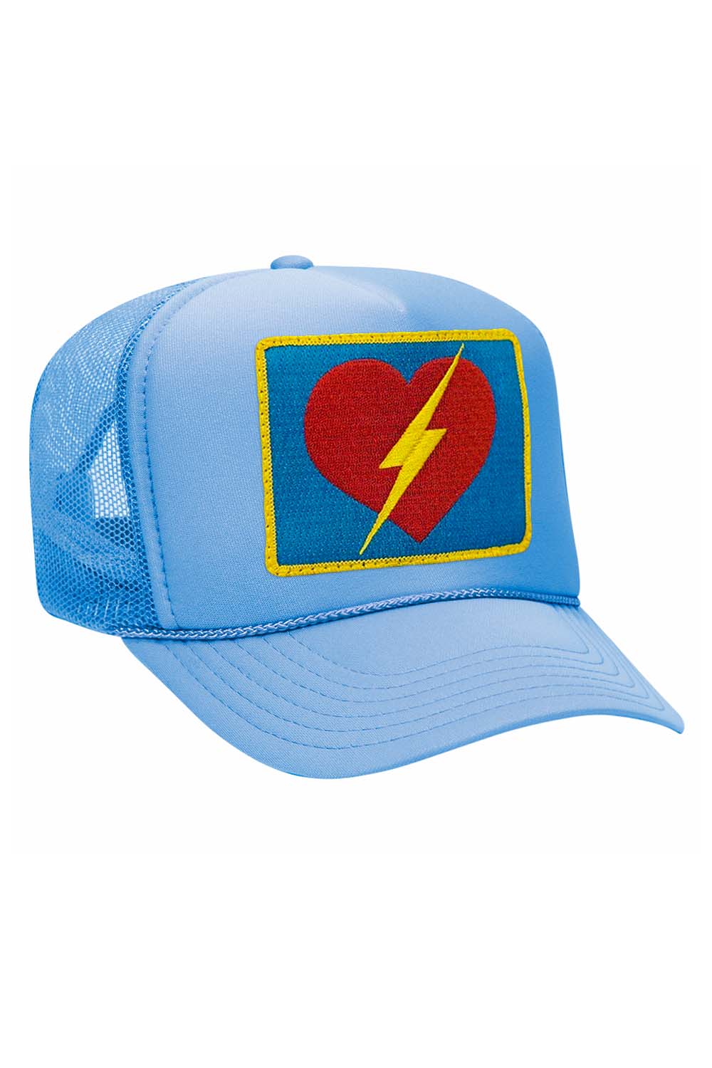 VINTAGE BOLT HEART TRUCKER HAT - Image 11