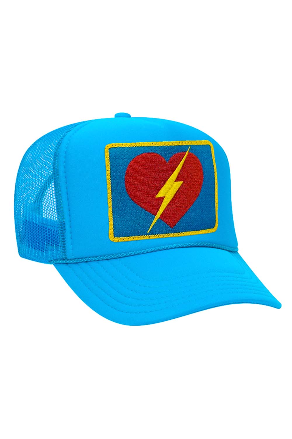 VINTAGE BOLT HEART TRUCKER HAT - Image 8