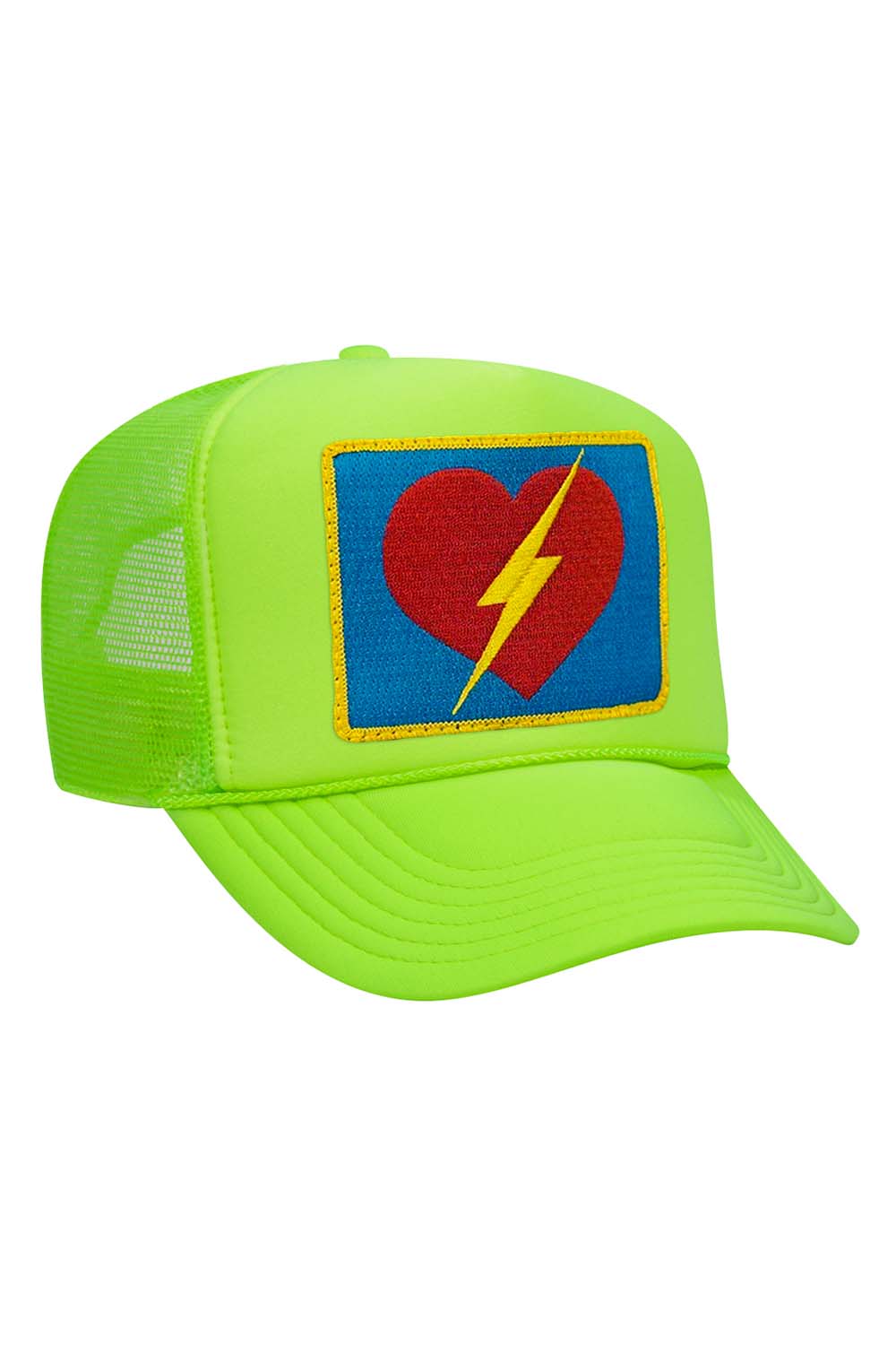 VINTAGE BOLT HEART TRUCKER HAT - Image 10