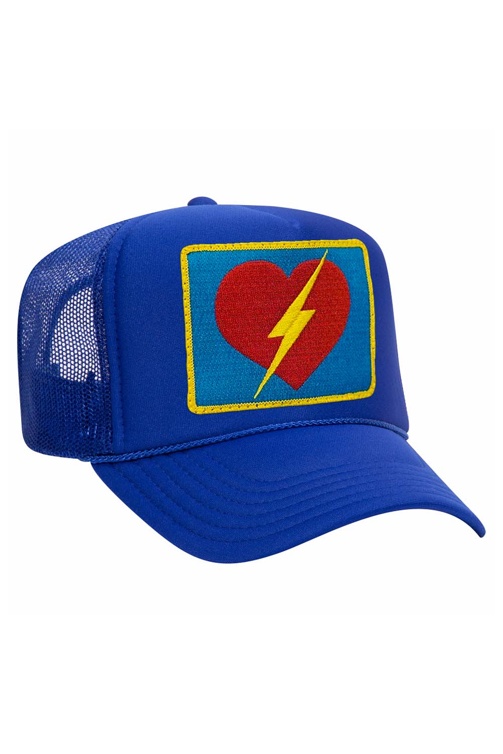 VINTAGE BOLT HEART TRUCKER HAT - Image 13