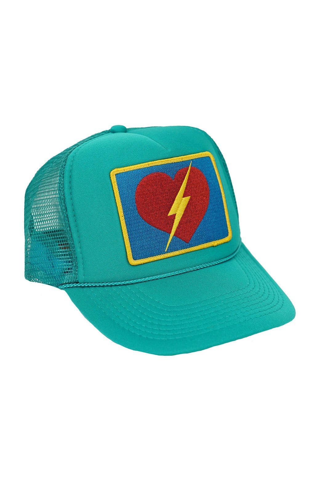 VINTAGE BOLT HEART TRUCKER HAT - Image 6