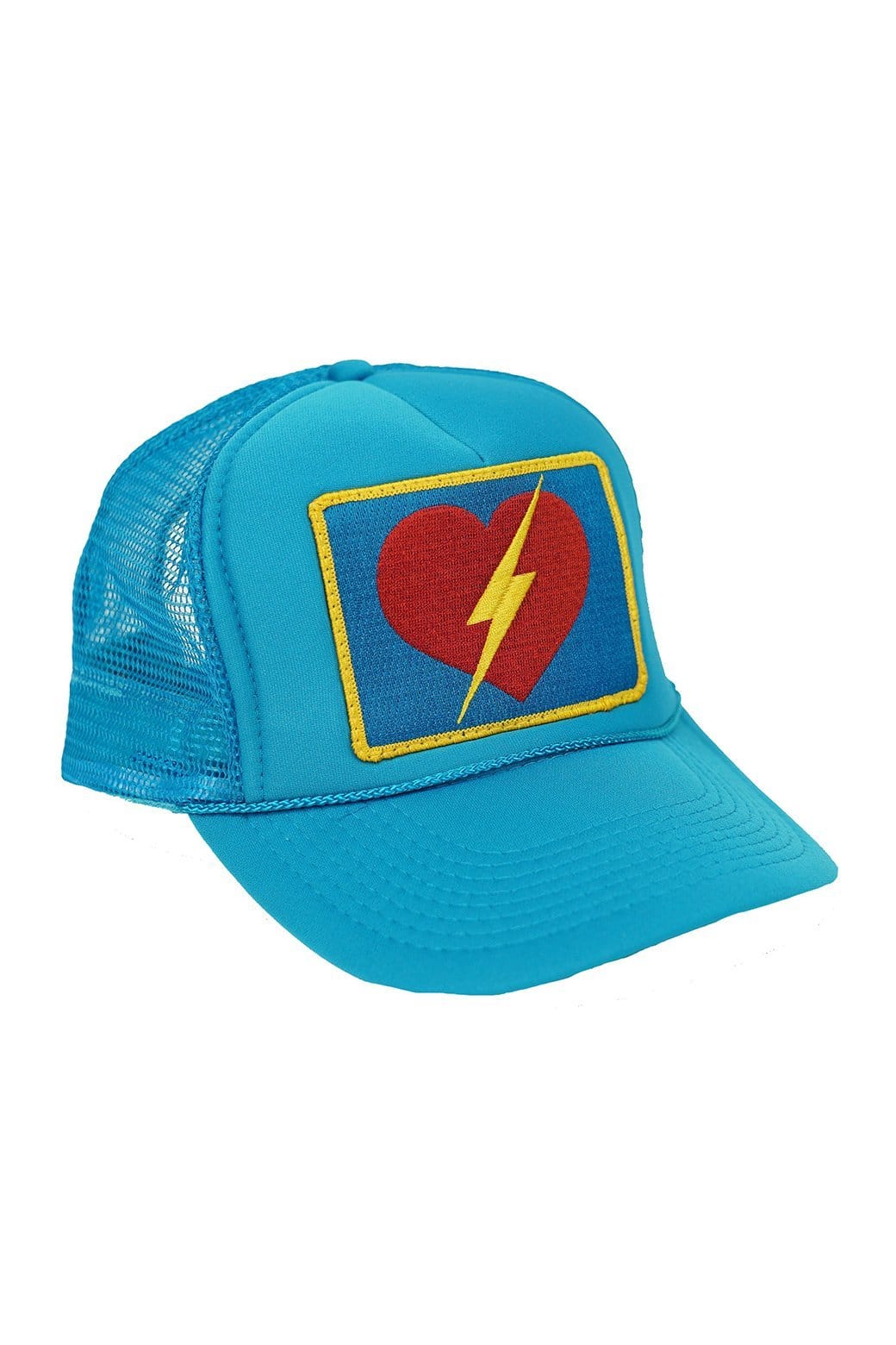 VINTAGE BOLT HEART TRUCKER HAT - Image 5