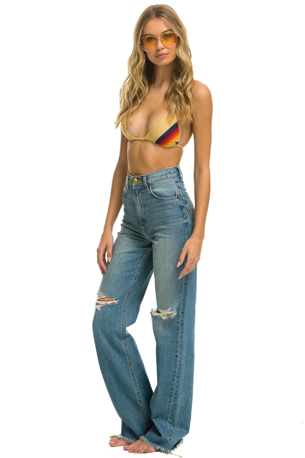 HI RISE WIDE-LEG GYPSY JEAN - VINTAGE - Image 3